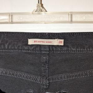 Levi Black Jeans - 28/6